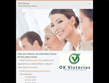 Tablet Screenshot of okvistorias.com